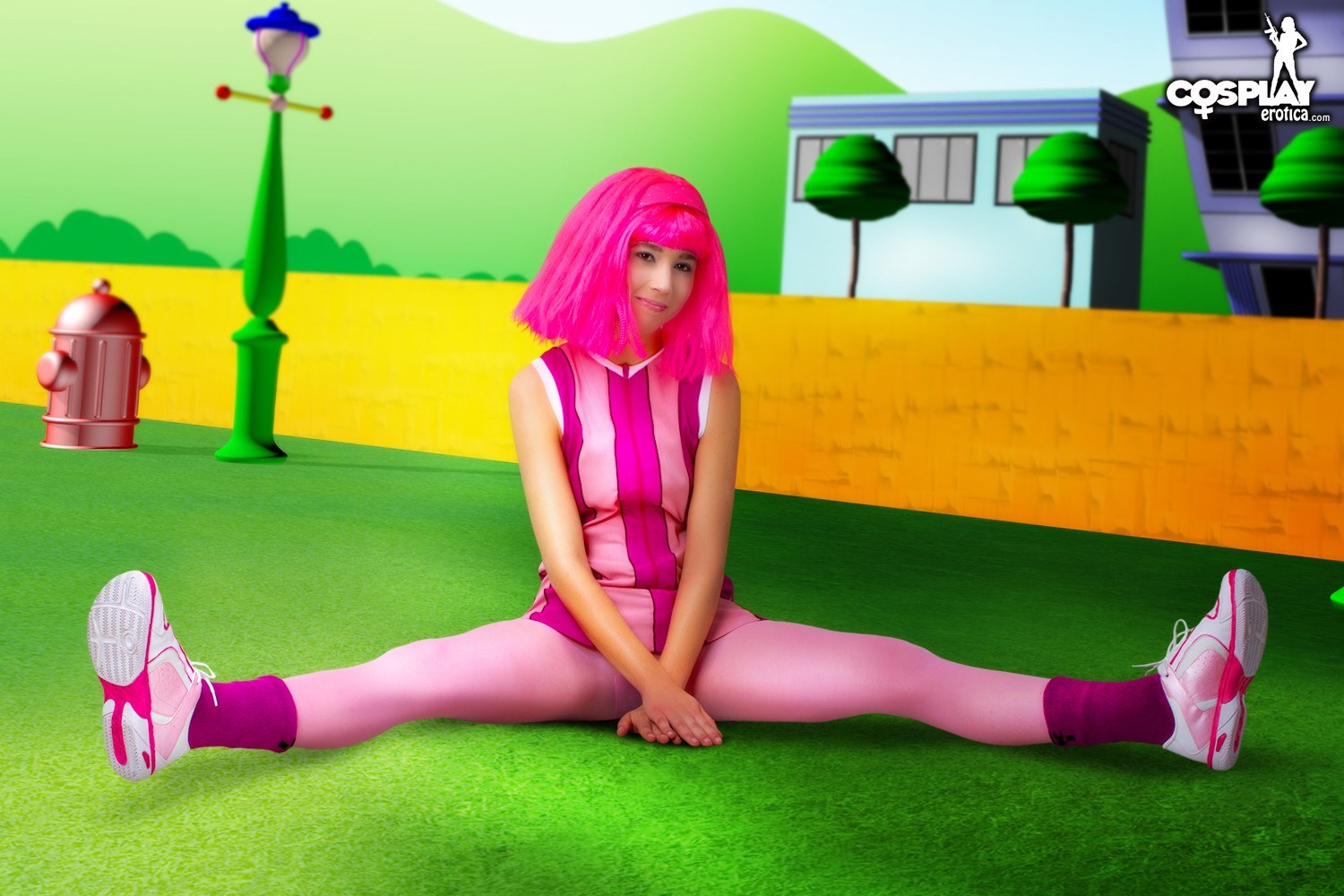 Stephanie <b>Lazytown</b>.