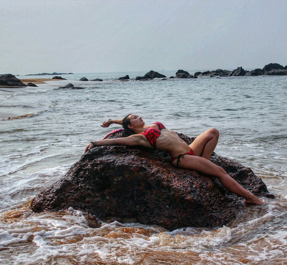 Юля гаврилина на море