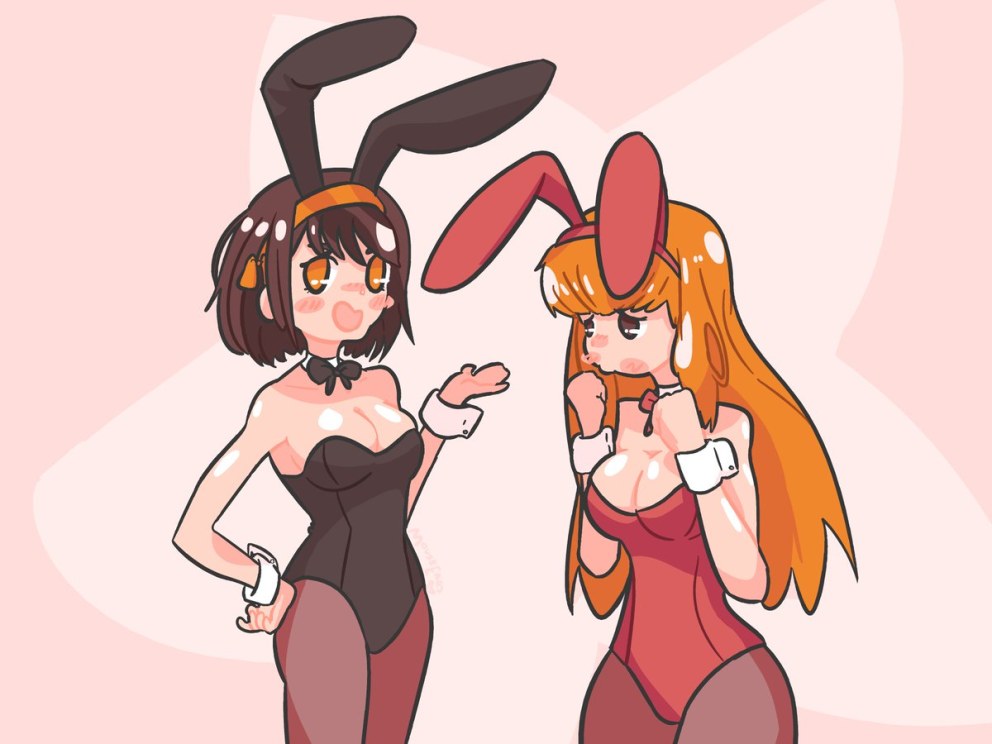 Bunny Suit anime трап