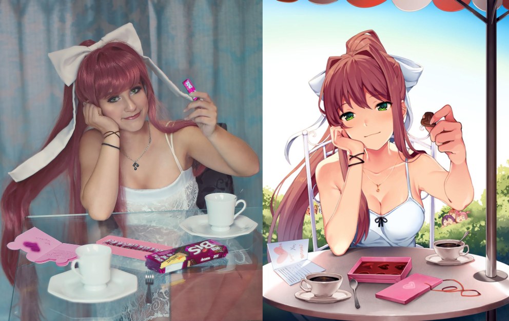 DDLC Monika Valentine
