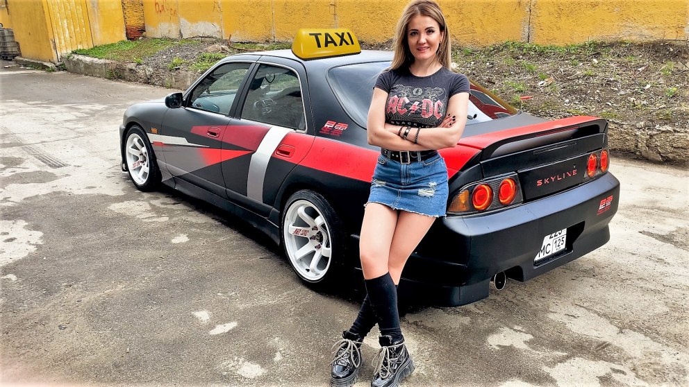 Nissan Skyline Настя туман