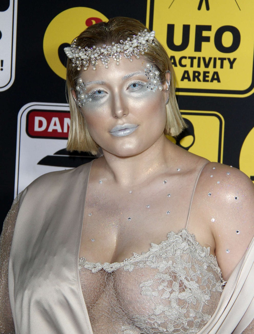 Hayley Hasselhoff see through to nipples