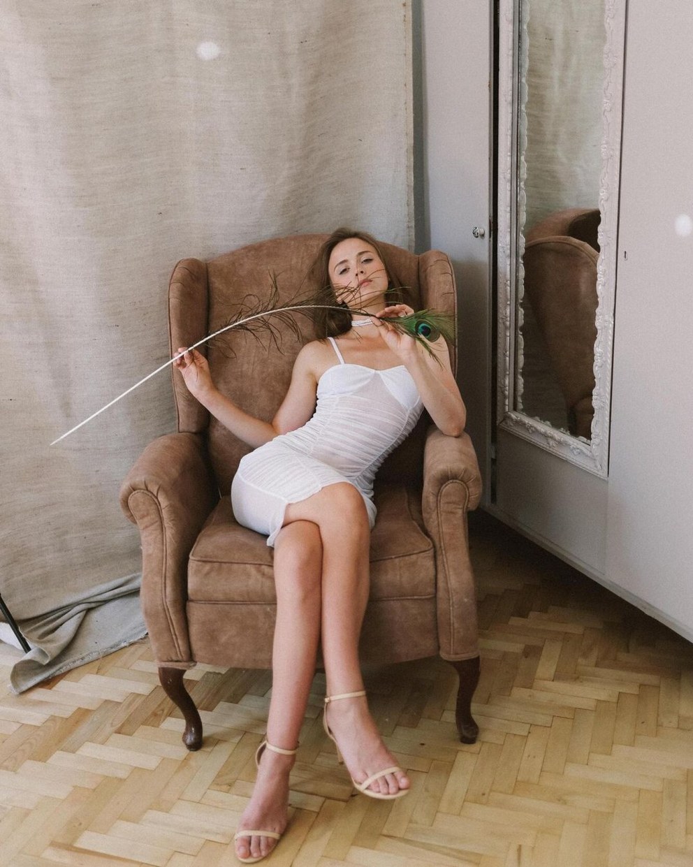 Анна Саливанчук в Нижнем белье