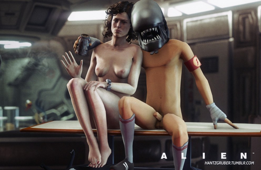 Alien Isolation Рипли и чужой хентай