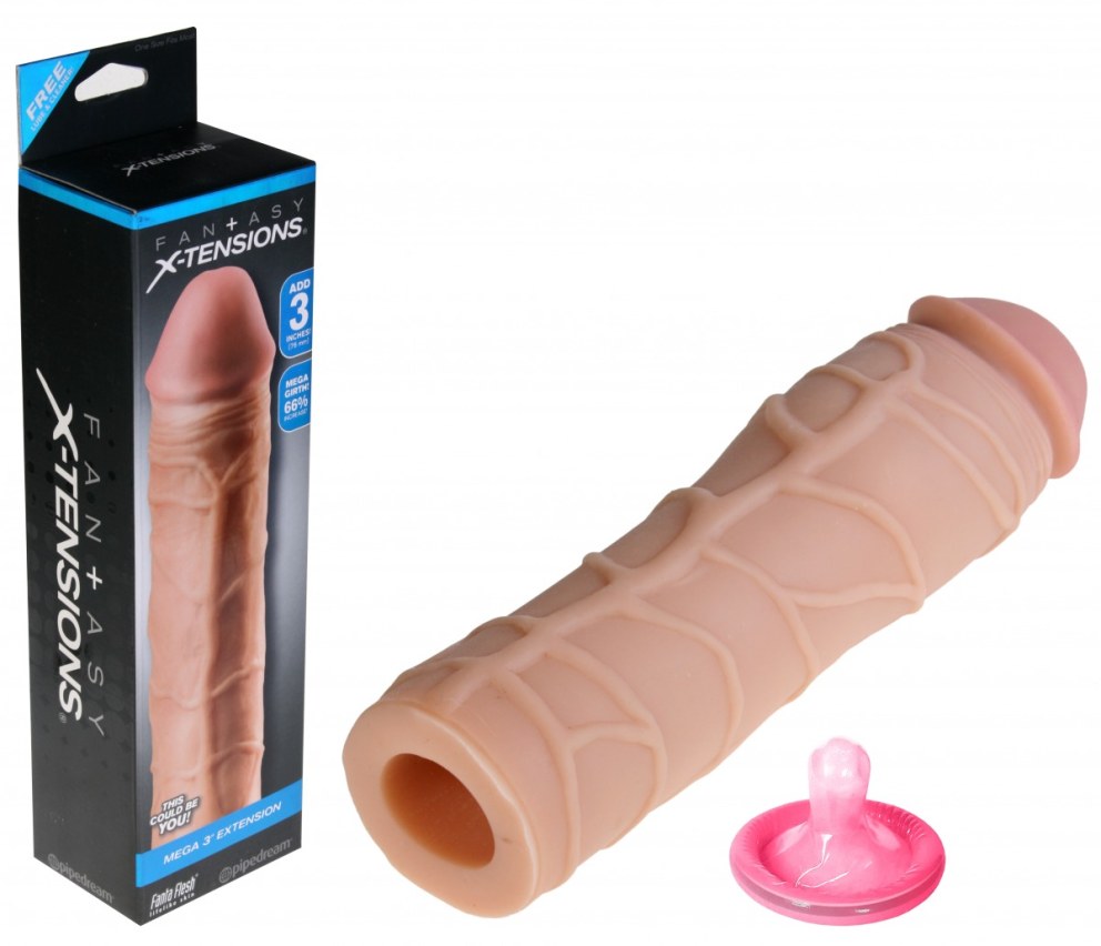 Pipedream насадка-удлинитель Fantasy x-tensions perfect 2" Extension with Ball Strap