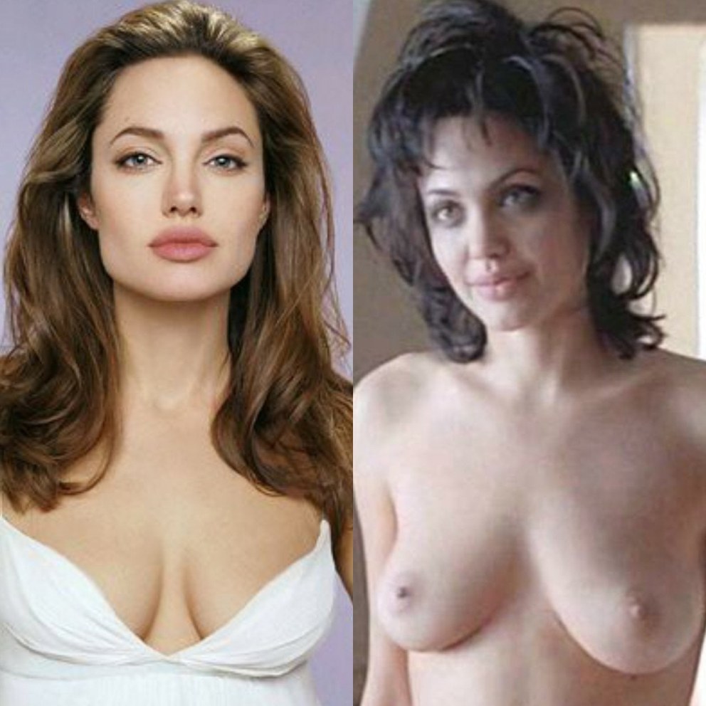 Анджелина Джоли голенькая