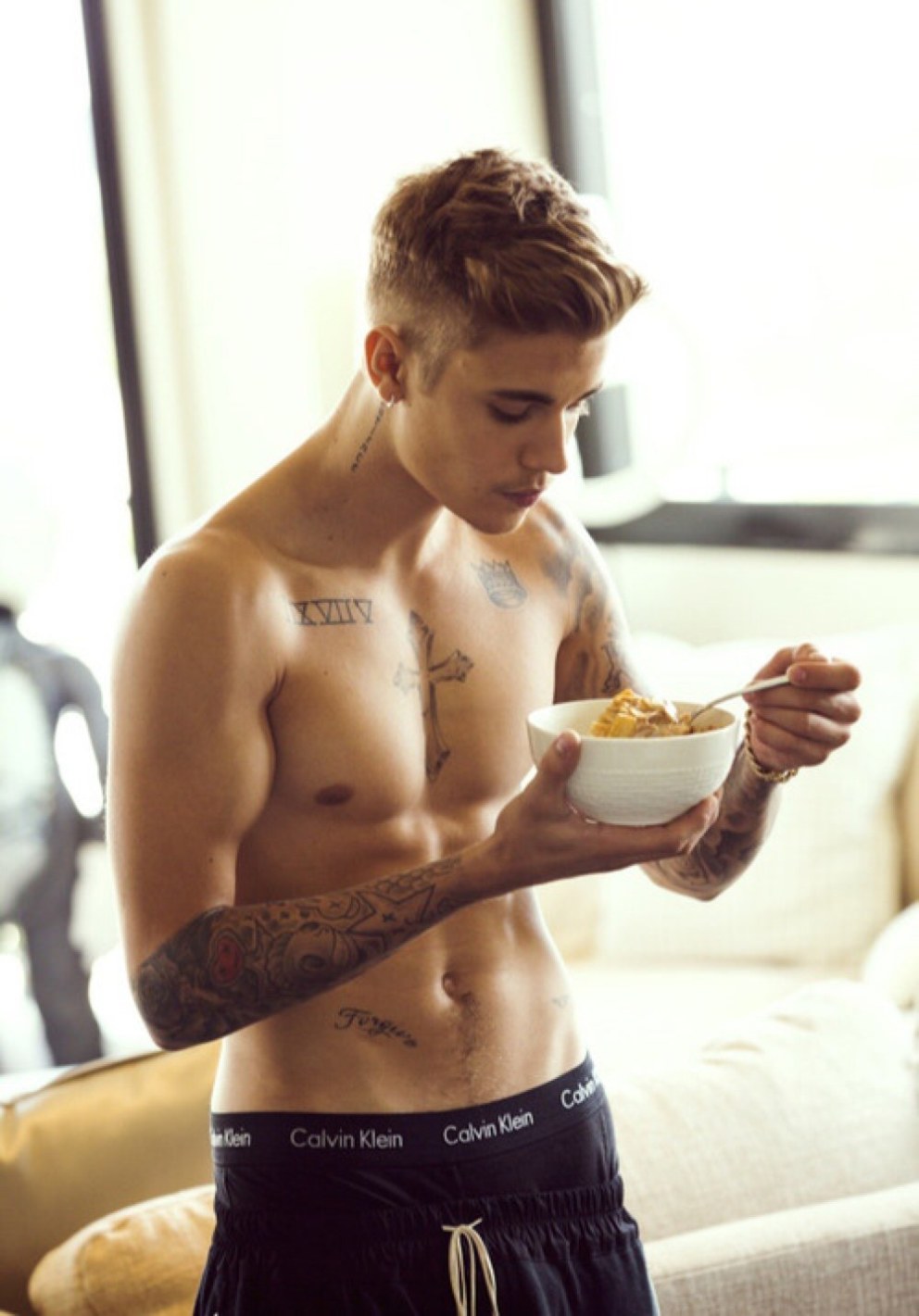 Джастин Бибер Calvin