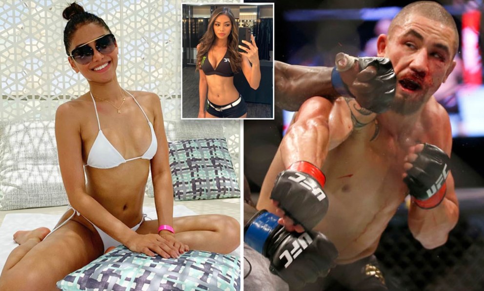 Ринг герл UFC Бруклин