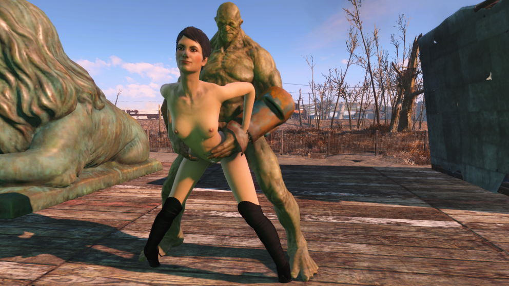 Хентай аниме Fallout Deathclaw futa