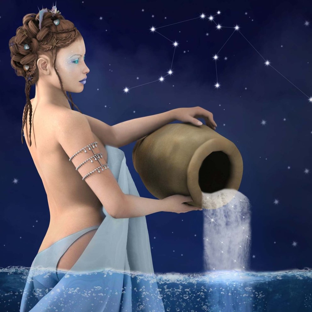 Водолей женщина голая фото