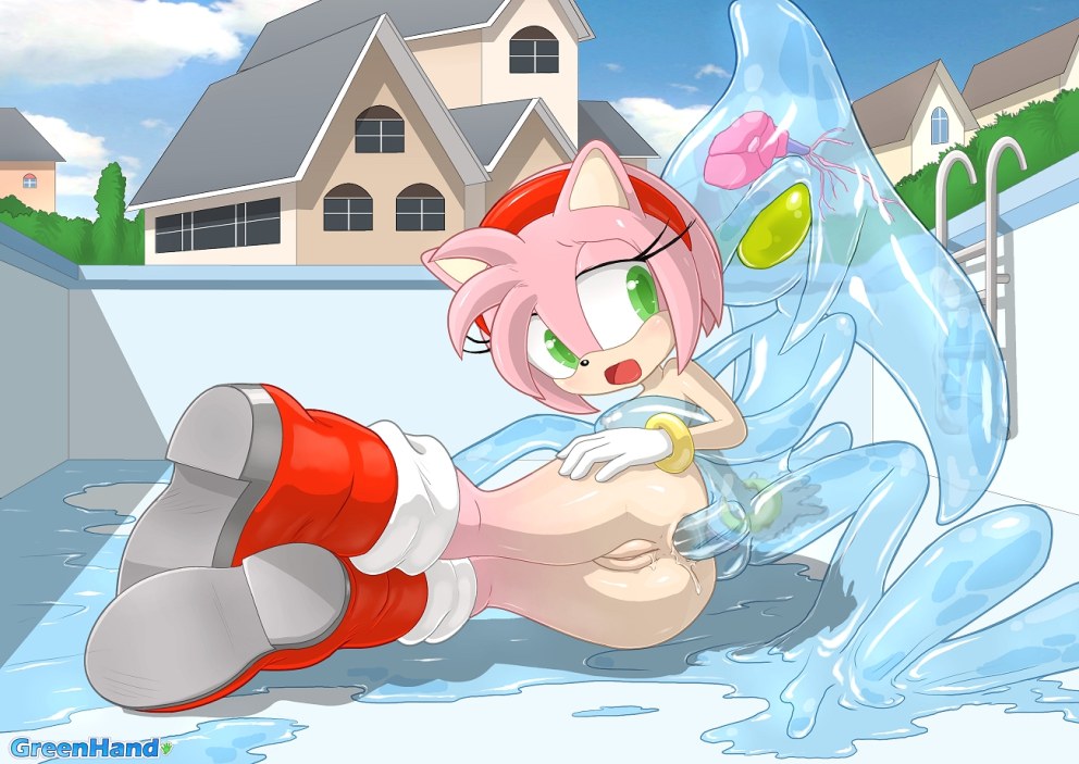 Rule34 Эми Роуз хентай bootjob
