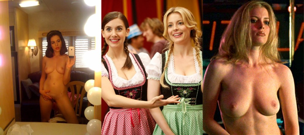 Элисон Бри (Alison Brie)голая