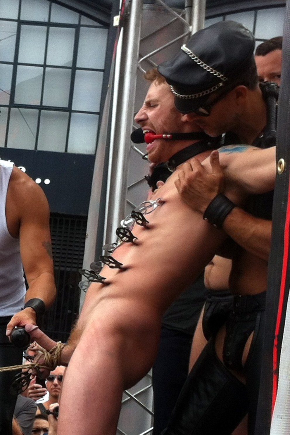 Folsom Street Fair Сан Франциско 2018 nude dick