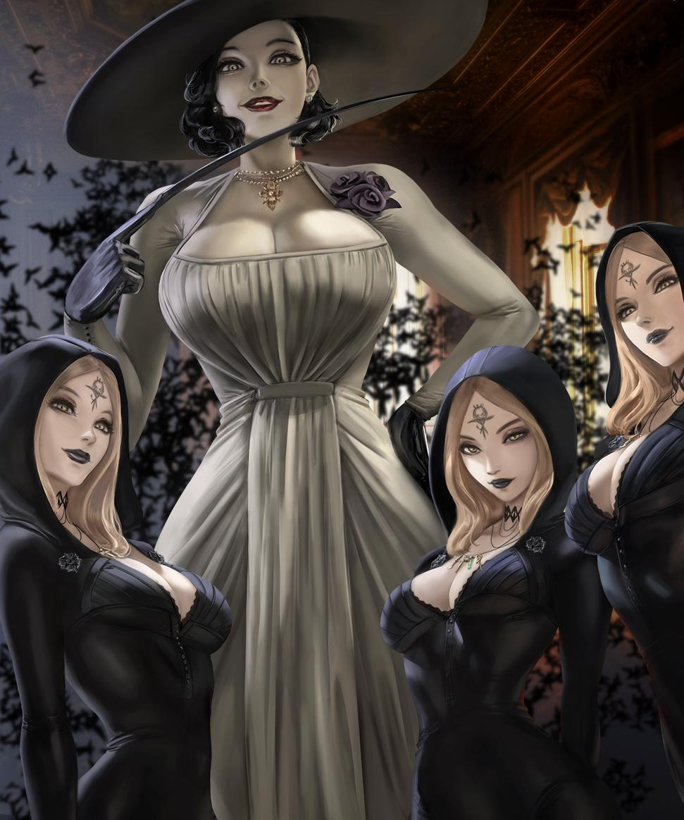 Resident Evil Village леди Димитреску