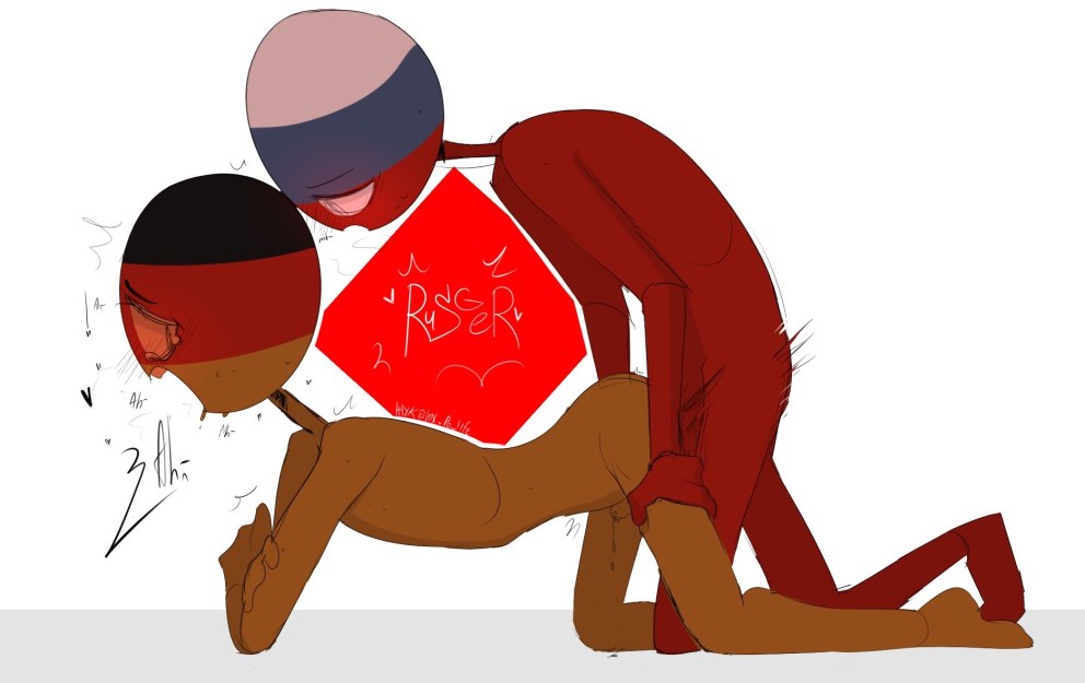 Америка и Украина Countryhumans хентай
