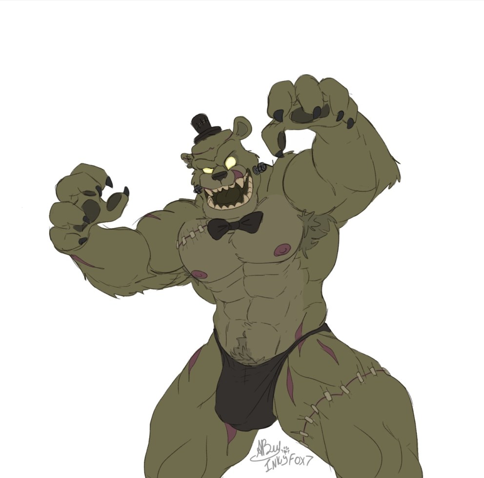 Хентай комикс Голден FNAF