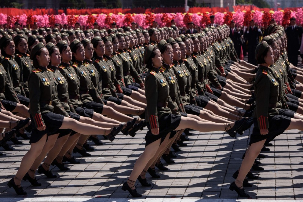 Женщины в армии Северной Кореи