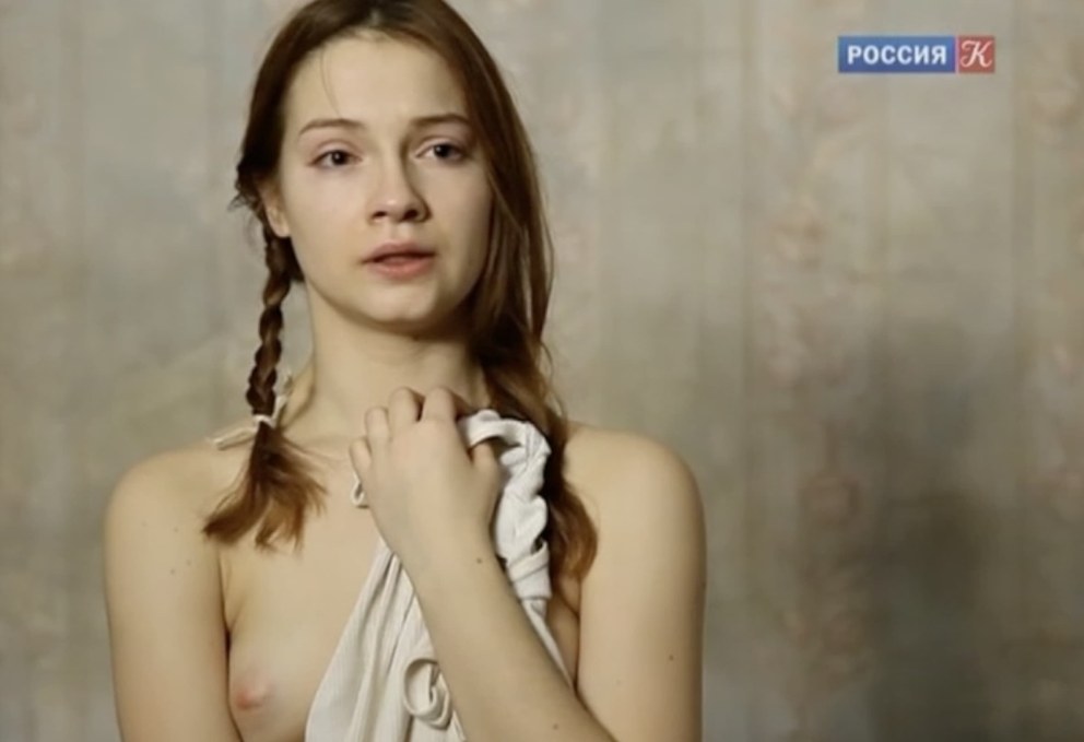 Мария Луговая в порнофильме.