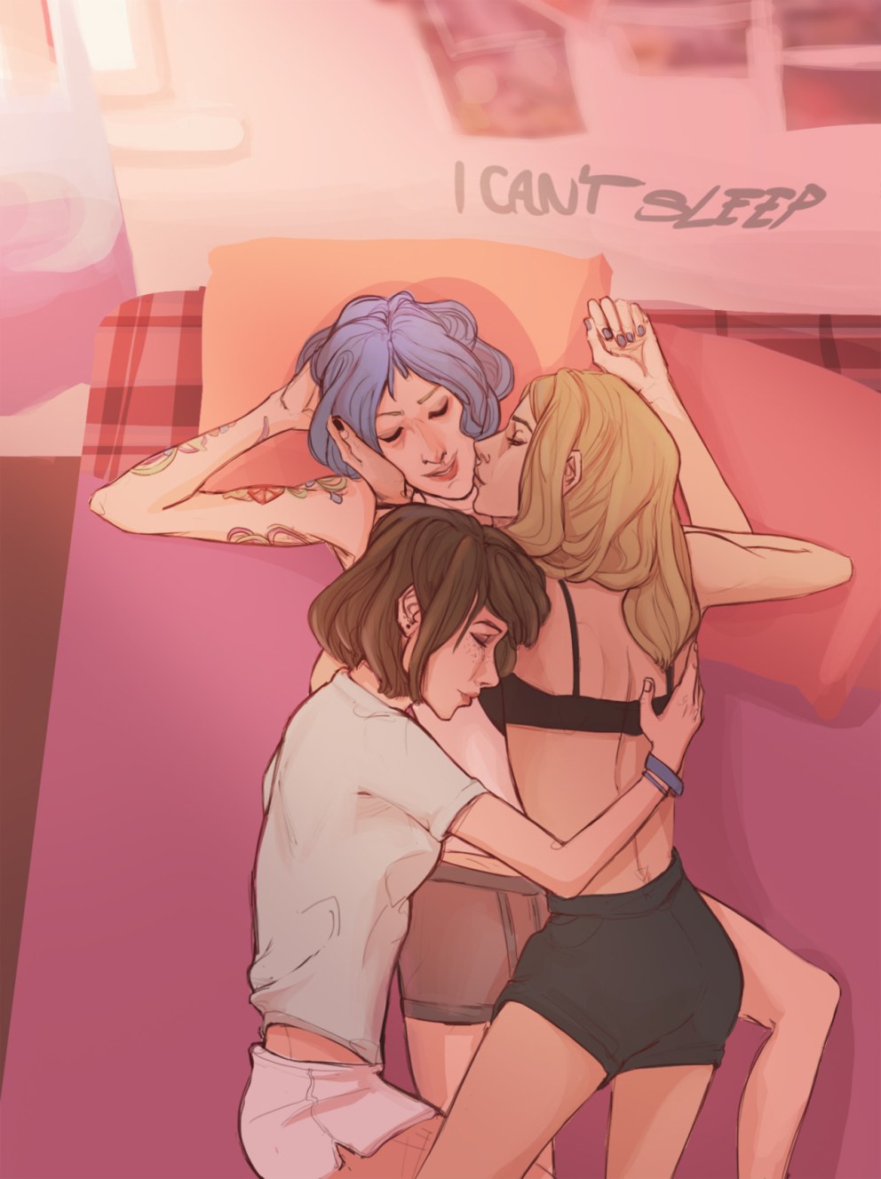 Life is Strange Хлоя и Макс Юри арт