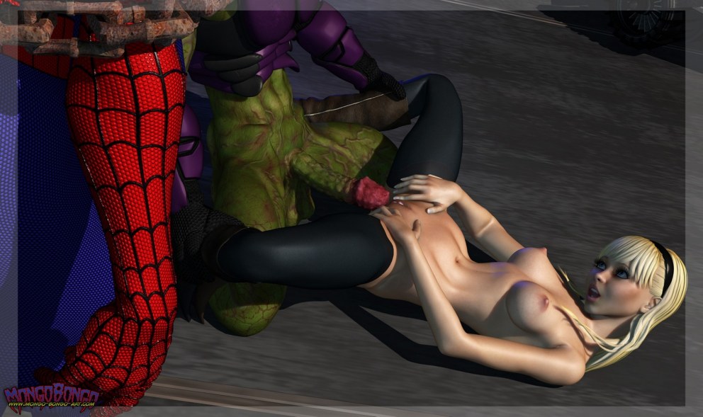 Spider man через вселенные Гвен sex