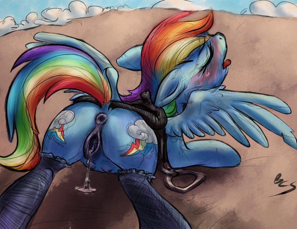 MLP Радуга Дэш влагалище
