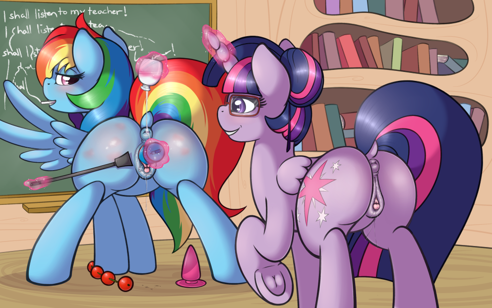 My little Pony Радуга Дэш вагина