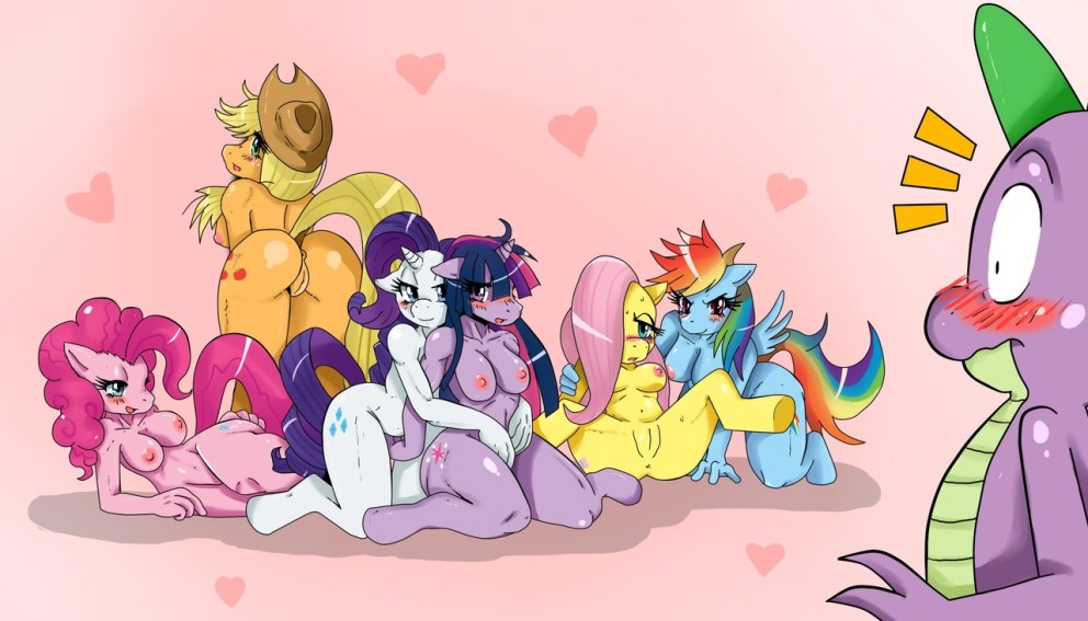 MLP r34 Рейнбоу Дэш