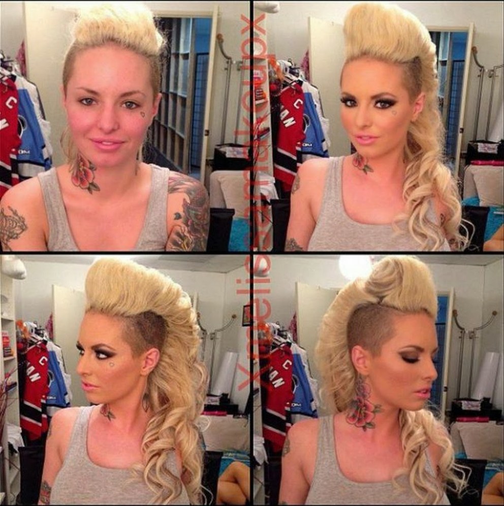 Christy Mack без макияжа
