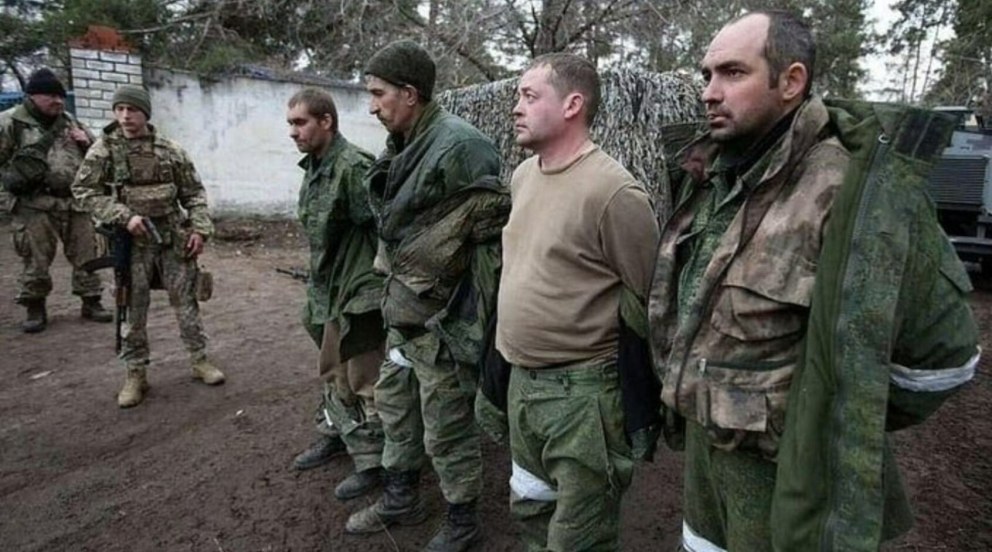 Пленные руссете ГП Украине
