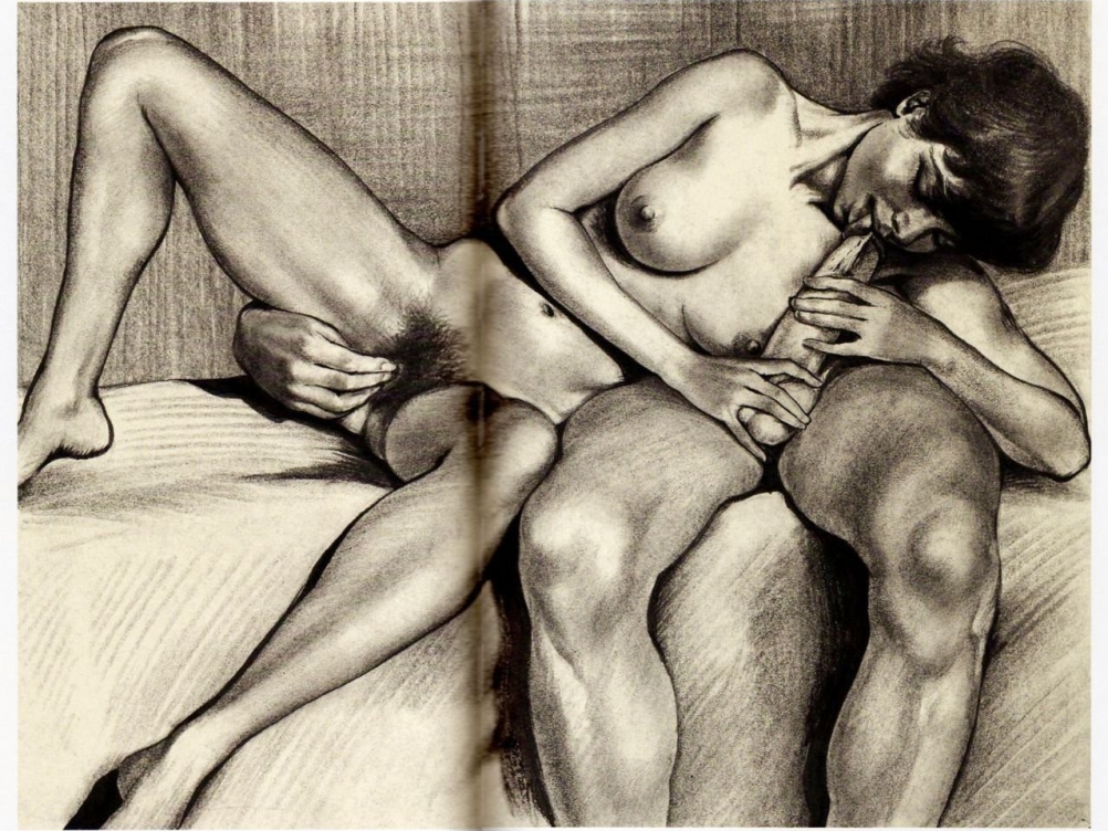Порнорисунки карандашом