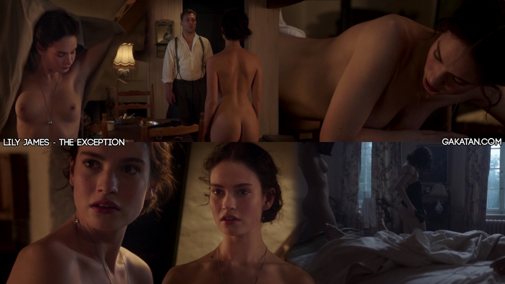 Голая Лили Джеймс (Lily James
