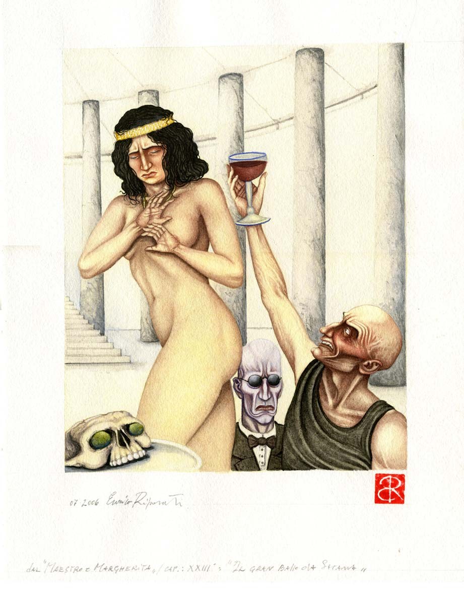 Порнопародия мастер и Маргарита бал у сатаны