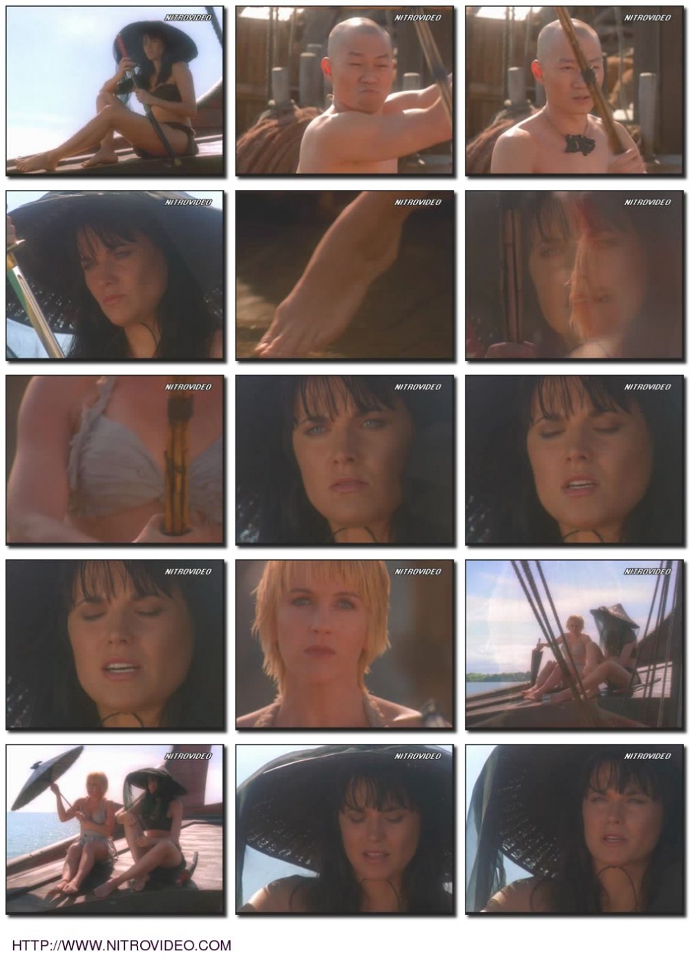 Люси Лоулесс голая Xena Princess
