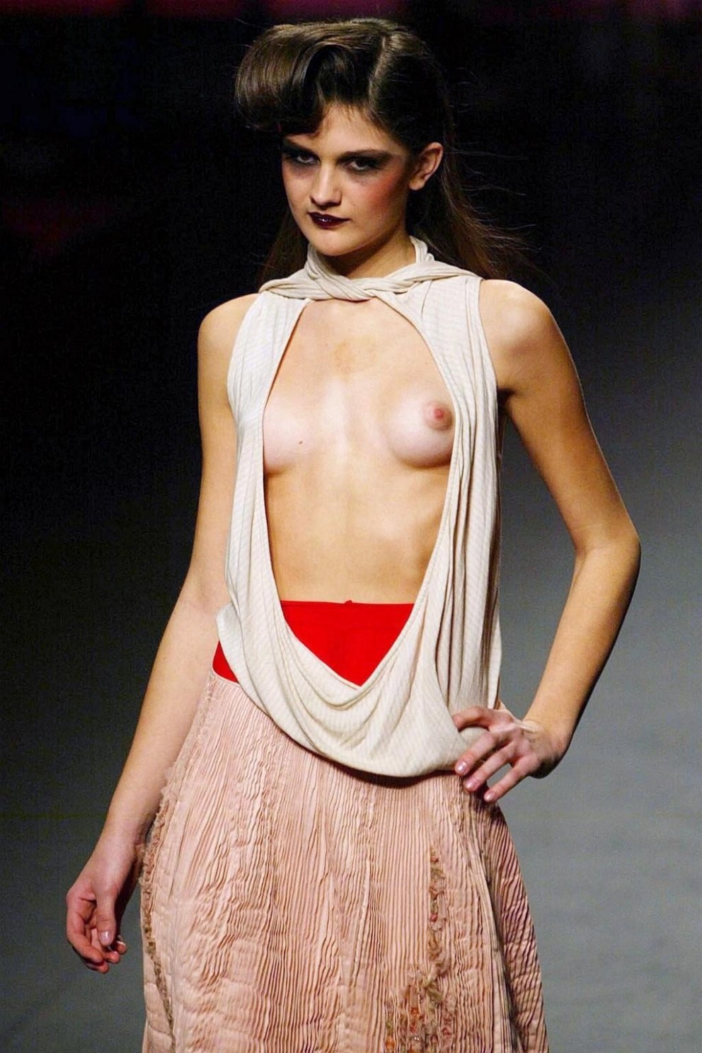 Алана Кузнецова грудь nude Catwalk