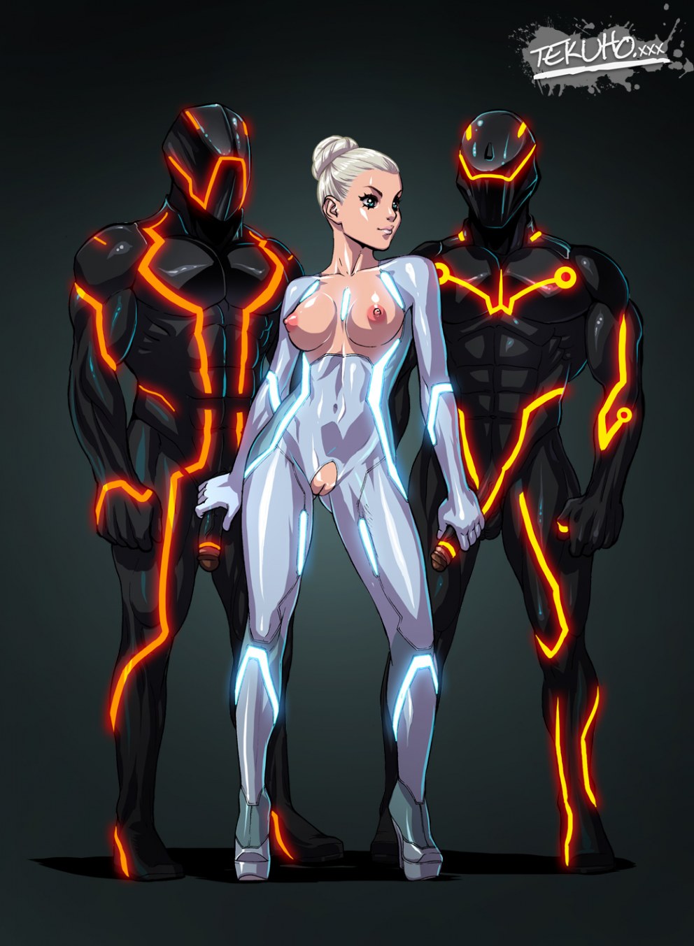 Tron Legacy hentai Оливия Уайлд