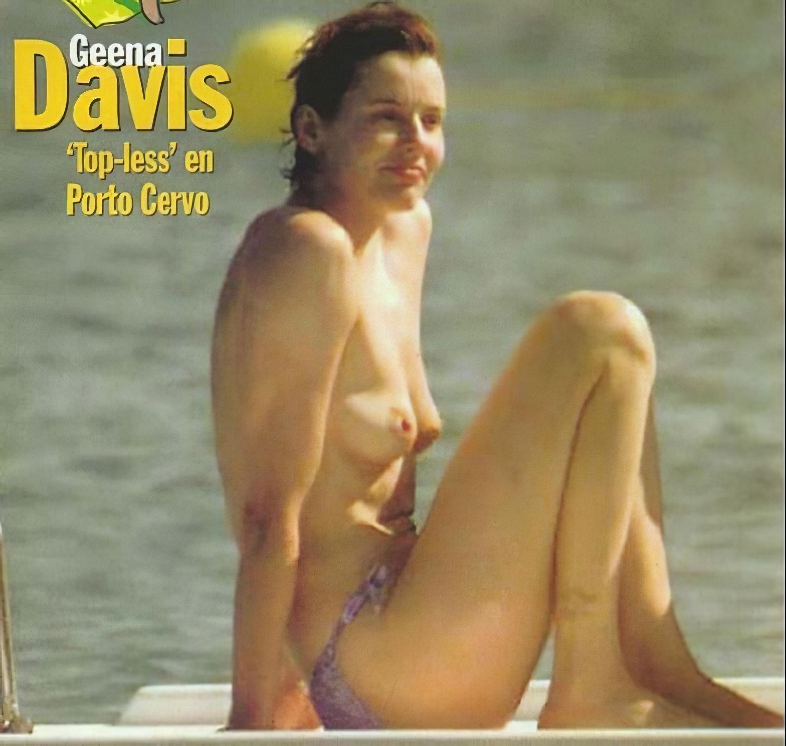 Nude geena davis