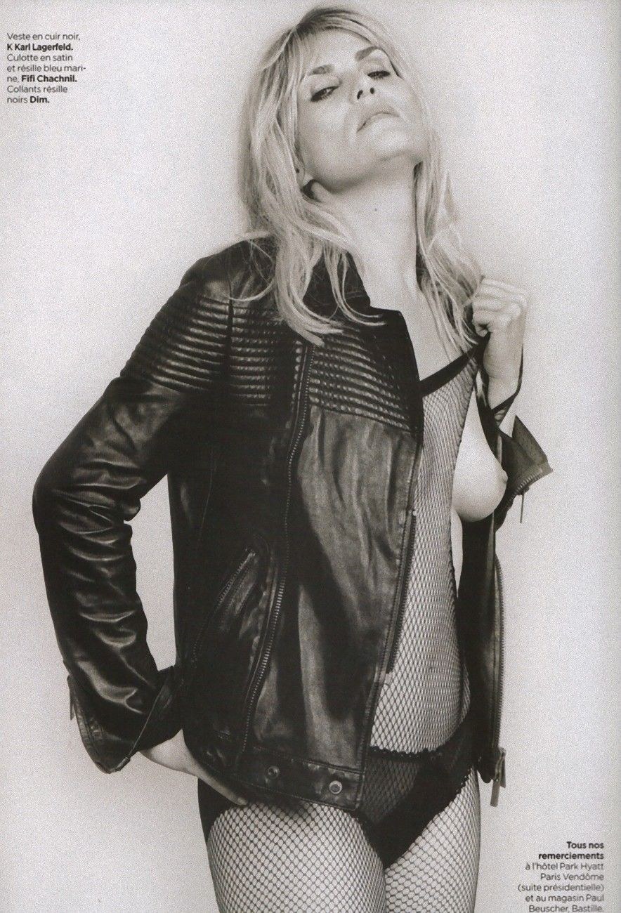 Эмманюэль Сенье Emmanuelle Seigner ню