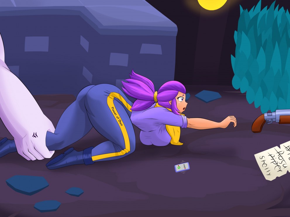 Brawl Stars Шелли и Леон Rule 34