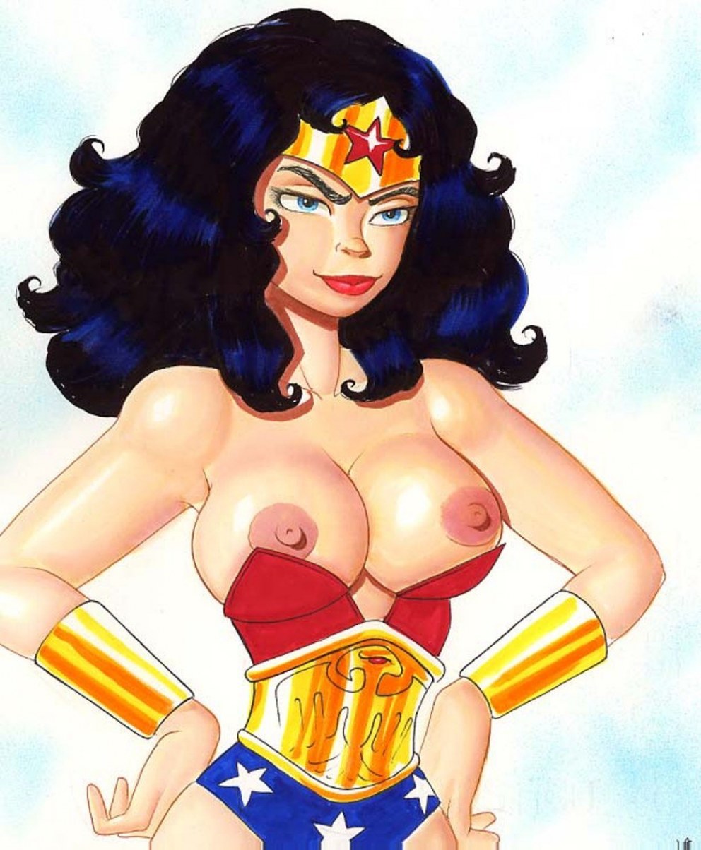 DC чудо женщина футанари