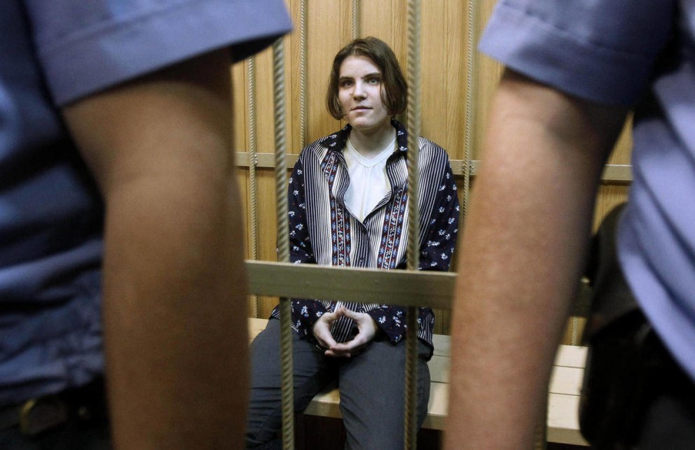 Надежда Толоконникова ню