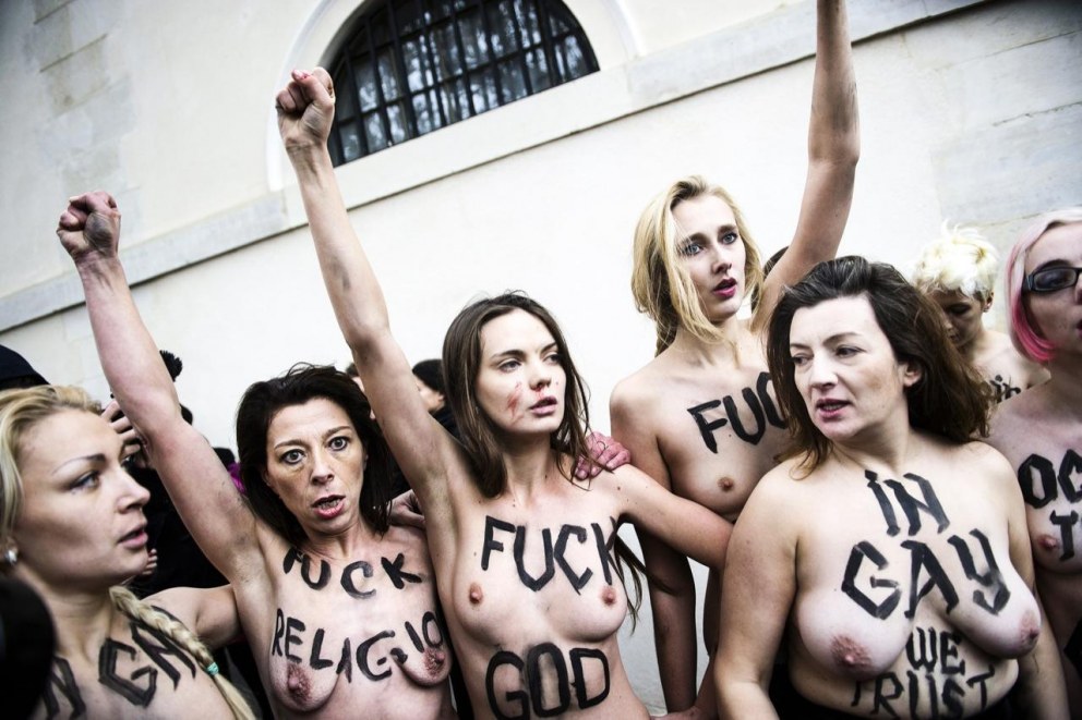 Активистка Femen порноактриса