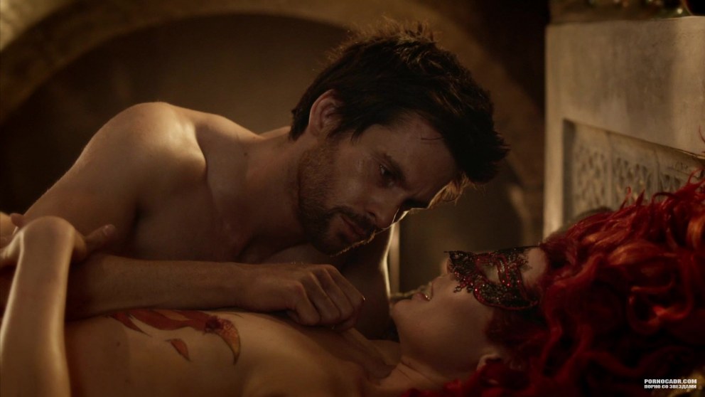 Jeany Spark nude and Full frontal in da Vinci Demons