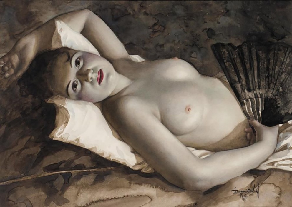 Художник Laszlo Gulyas Венгрия nude