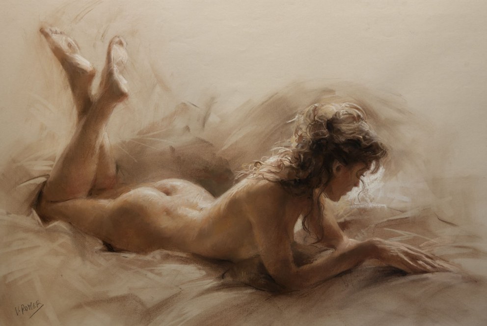 Vicente Romero Redondo обнаженка