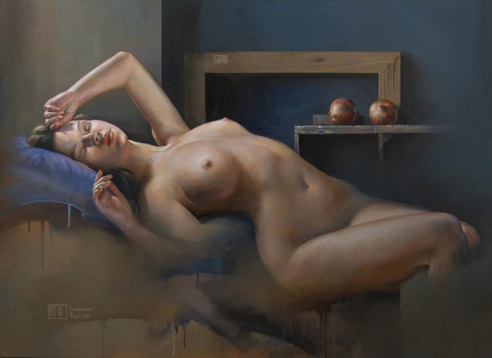 Художник nude Олег Калитеня