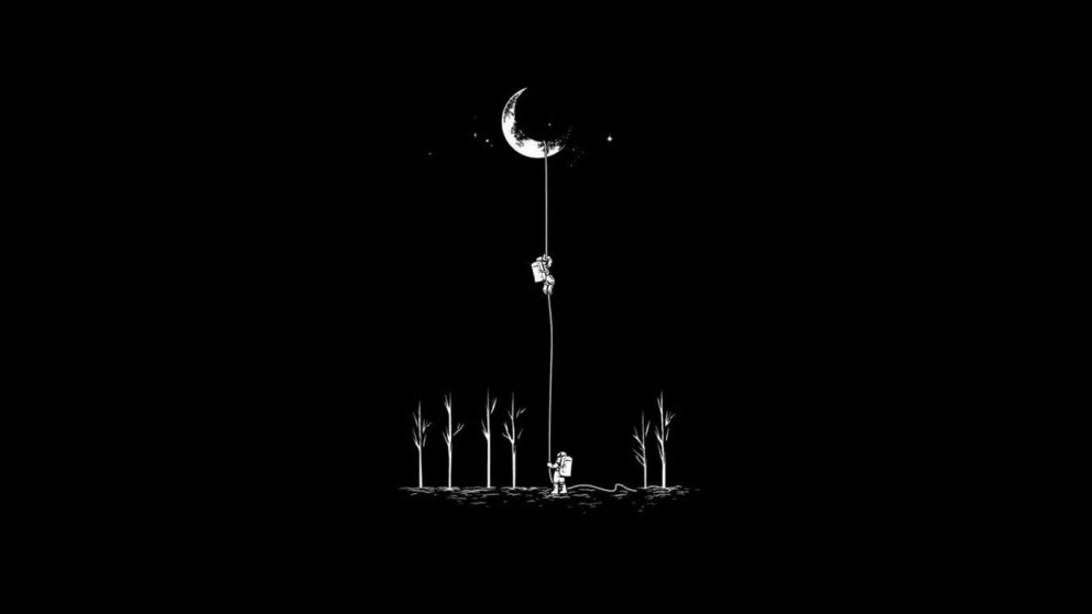 Силуэт мальчика и девочки