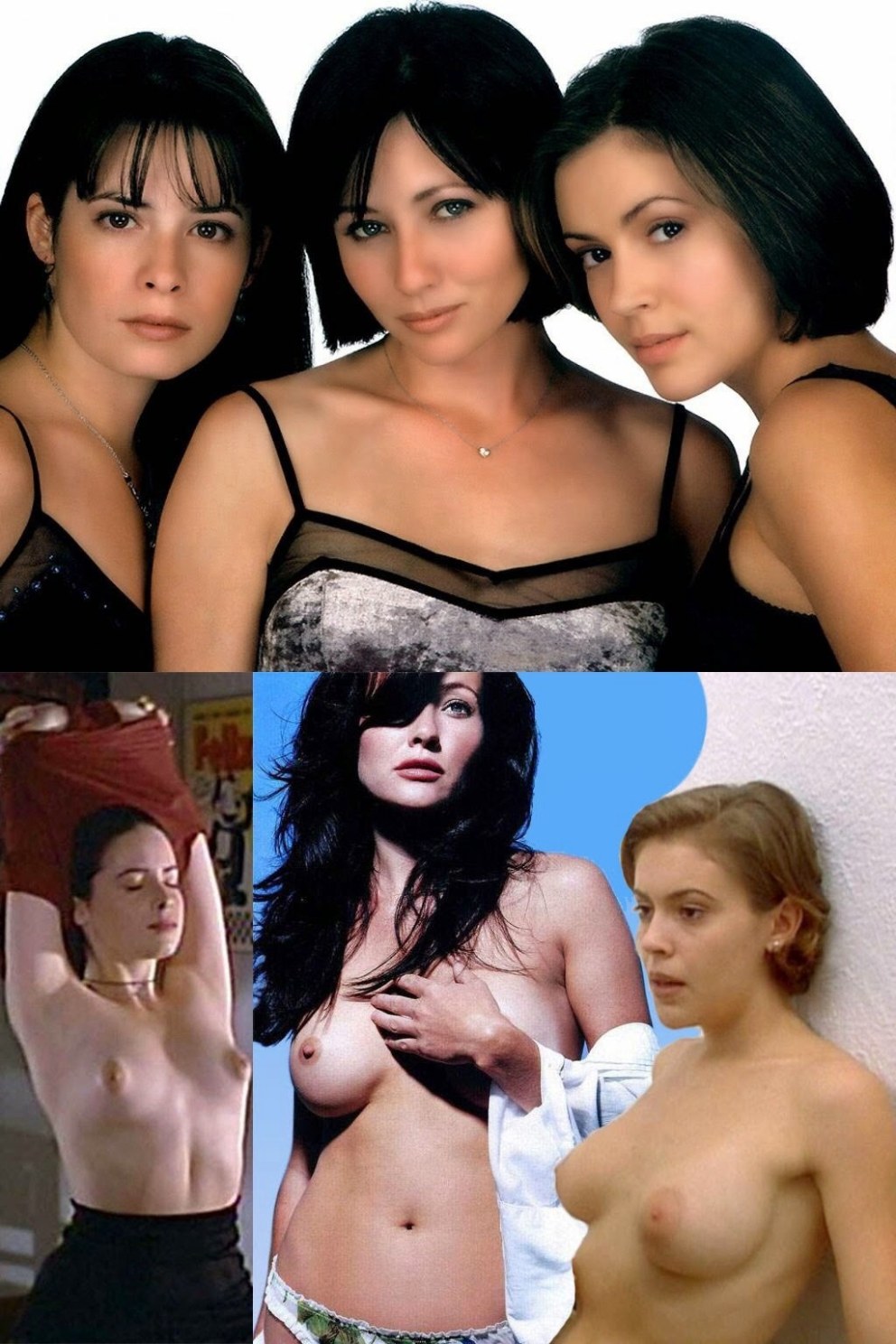Shannen_Doherty сиськи Зачарованные