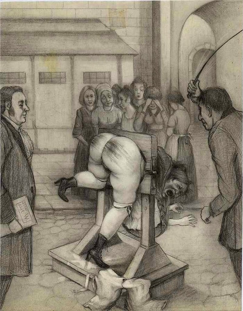 Наказание женщин поркой