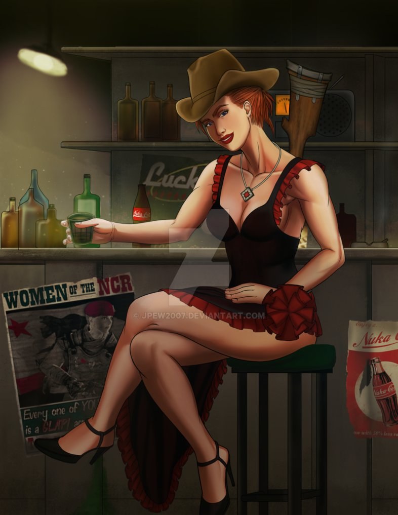 Кэсс Fallout New Vegas Art