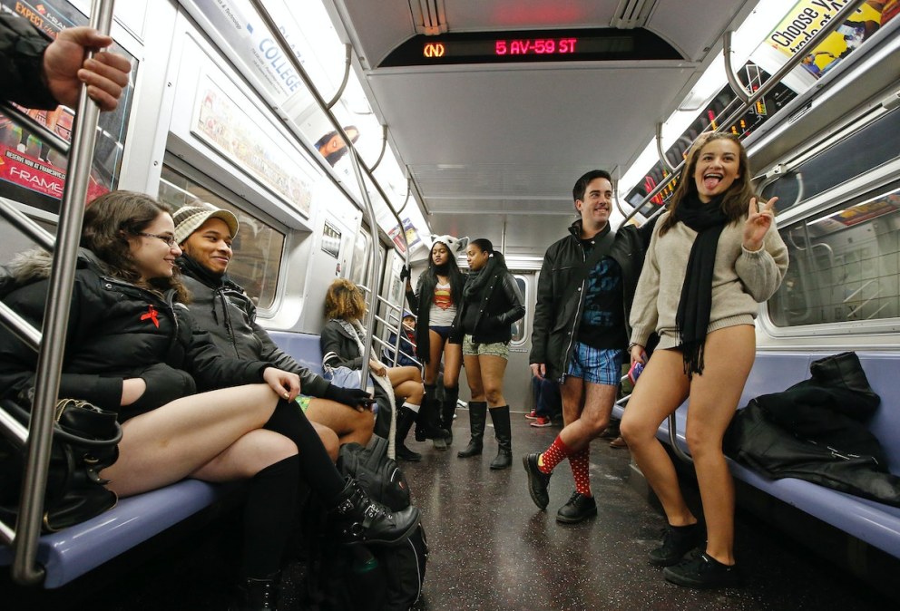 No Pants Subway Ride 2019
